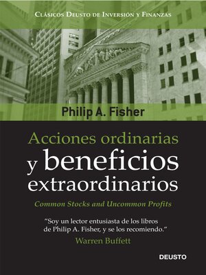 cover image of Acciones ordinarias y beneficios extraordinarios